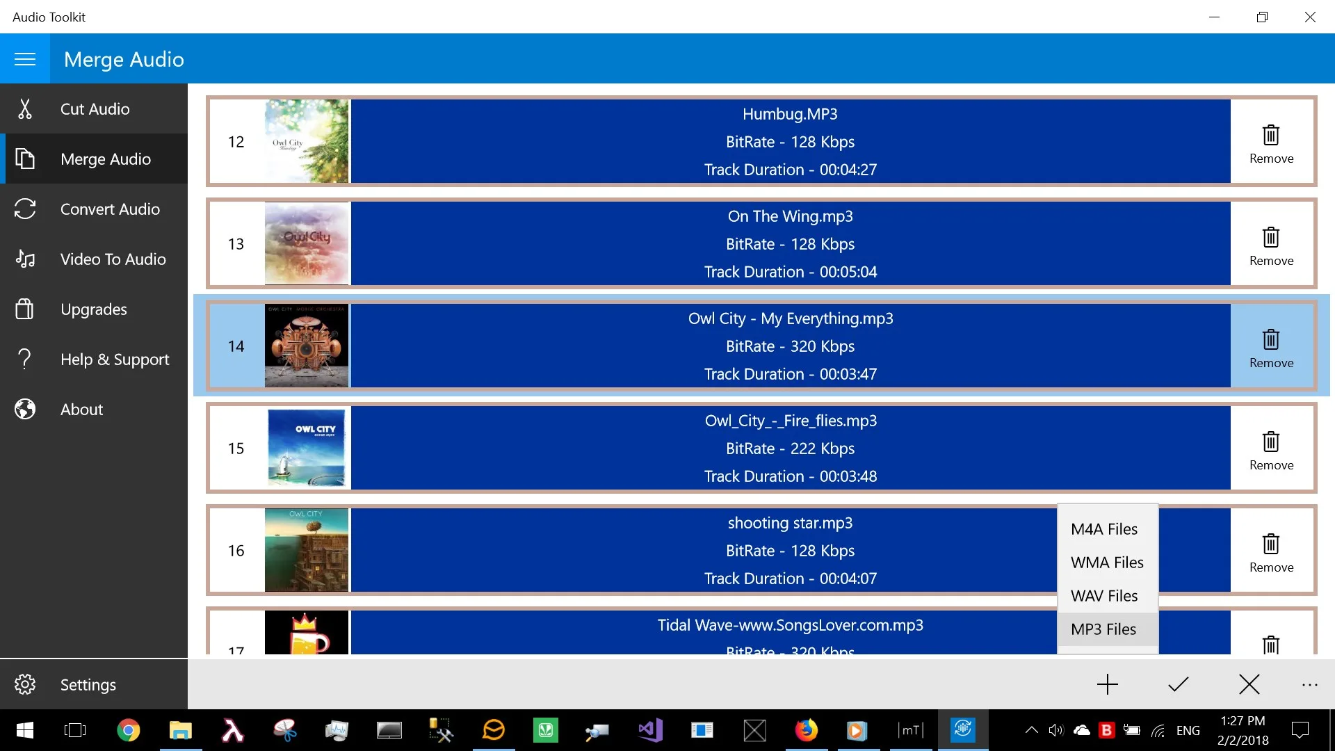Audio Toolkit screenshot 2