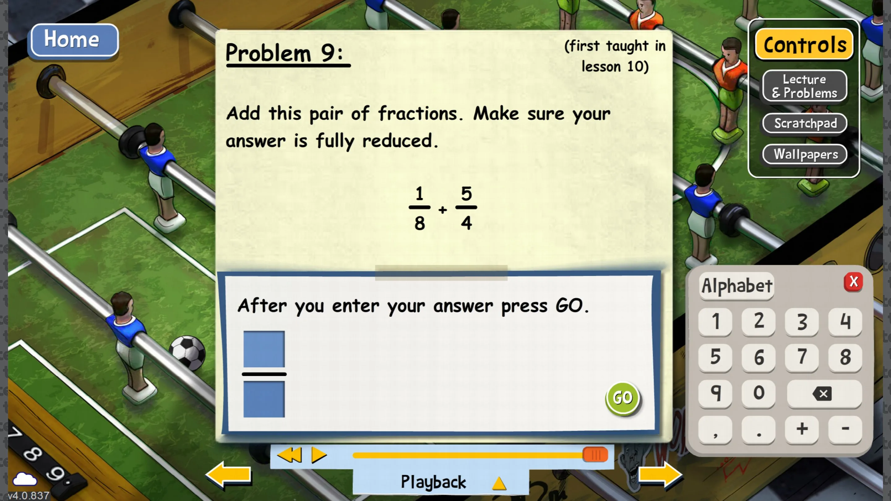 TT Pre-Algebra screenshot 2