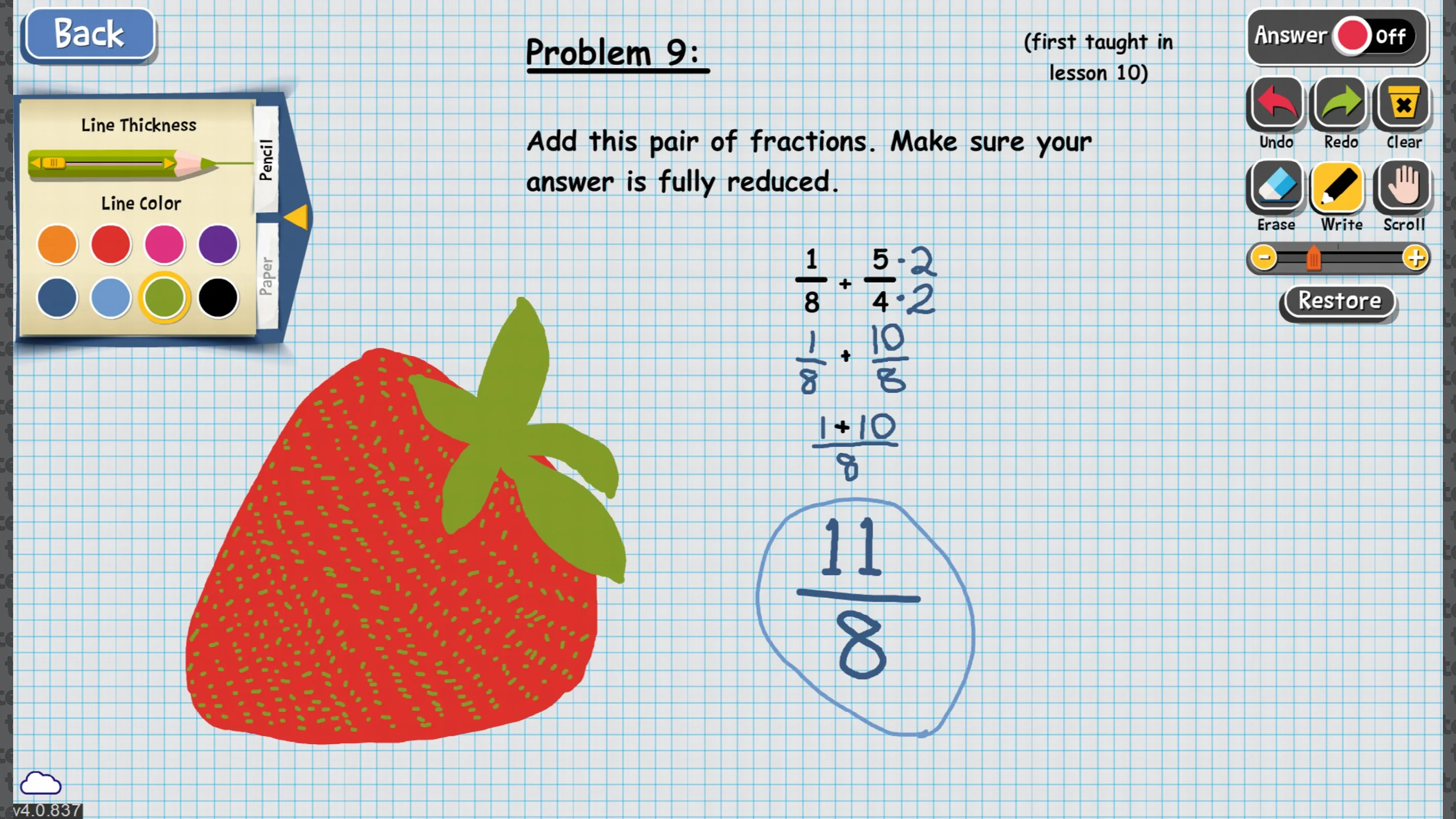 TT Pre-Algebra screenshot 4