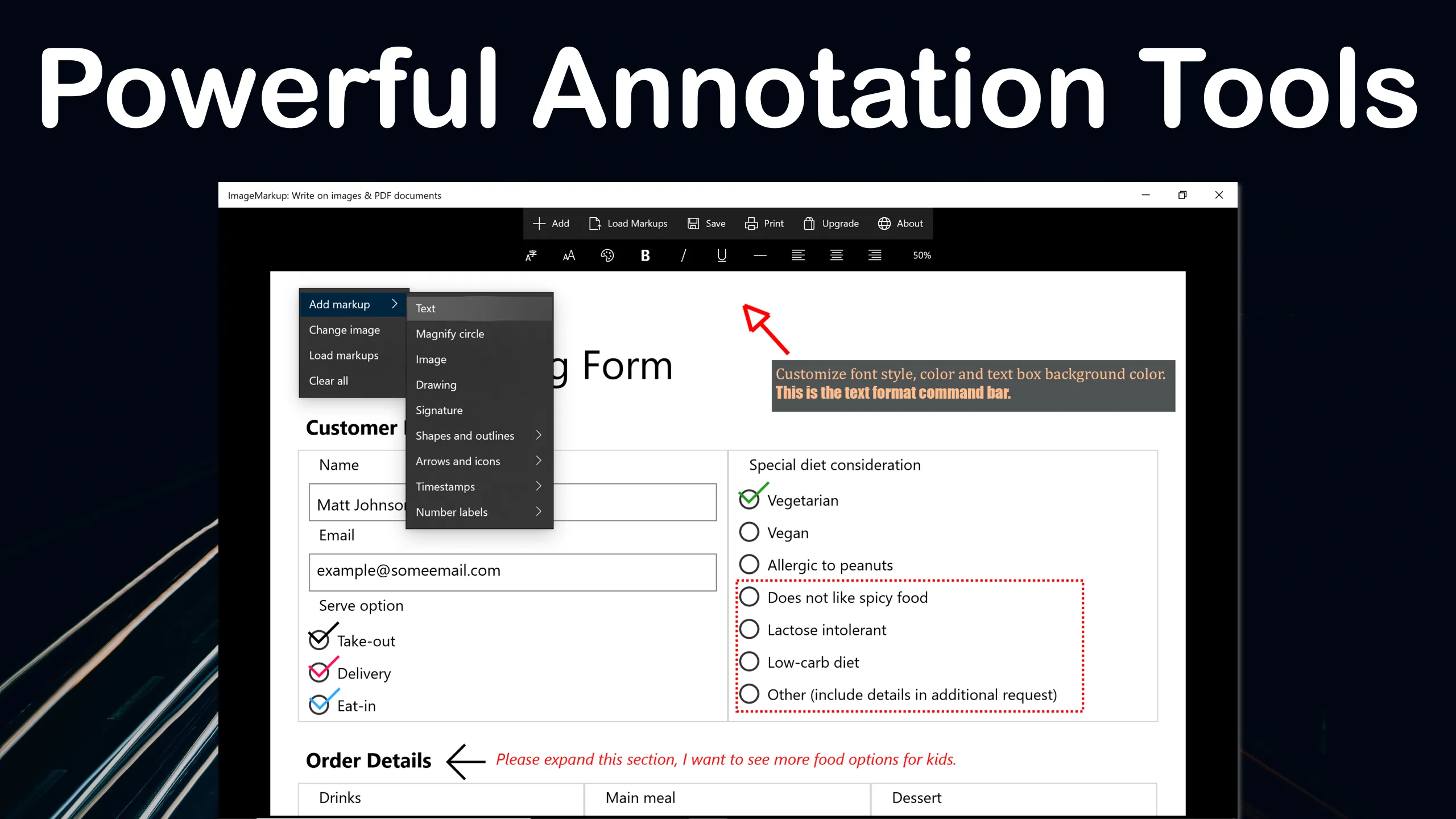 ImageMarkup: Write on PDF & images screenshot 1