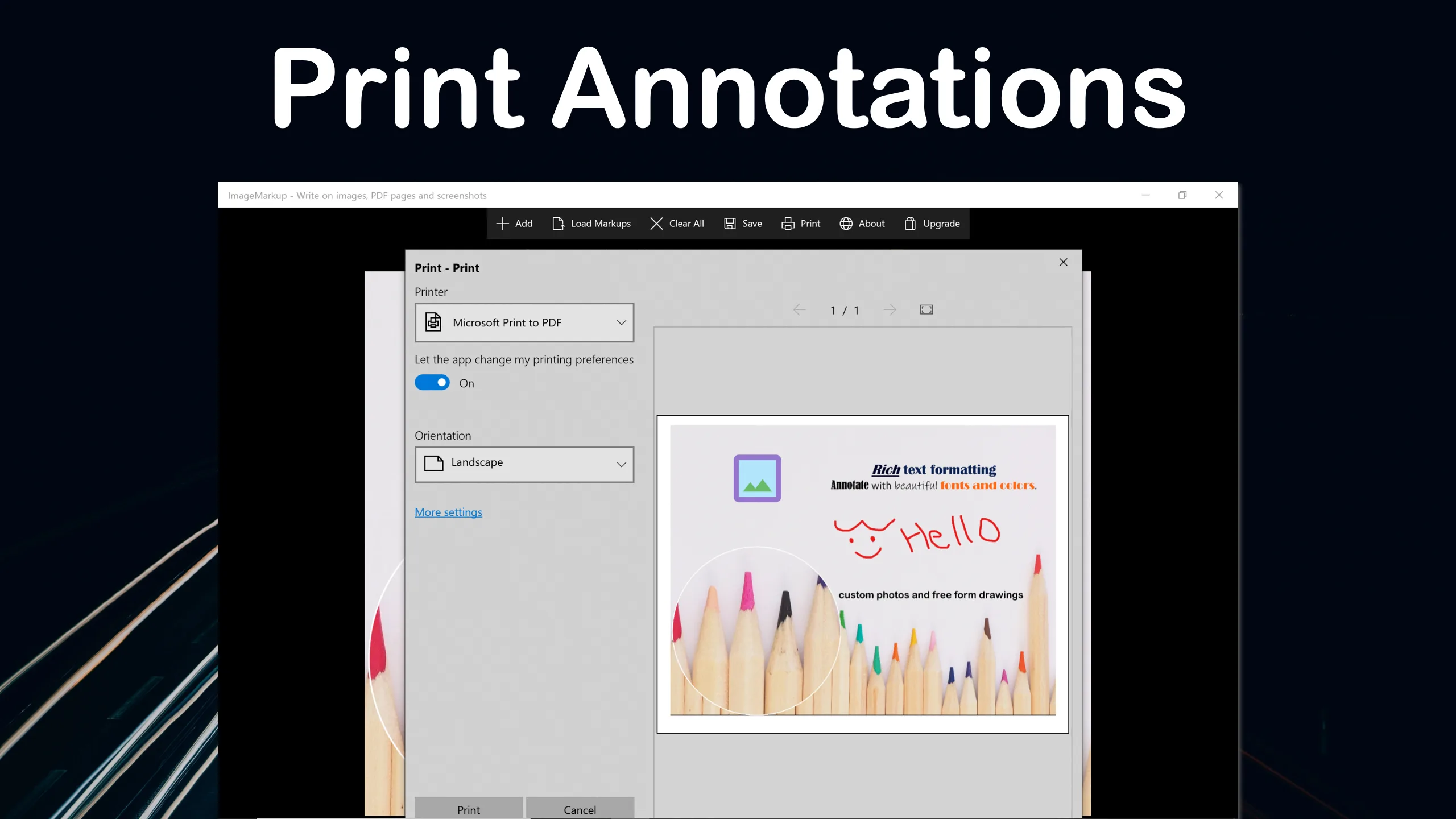 ImageMarkup: Write on PDF & images screenshot 2