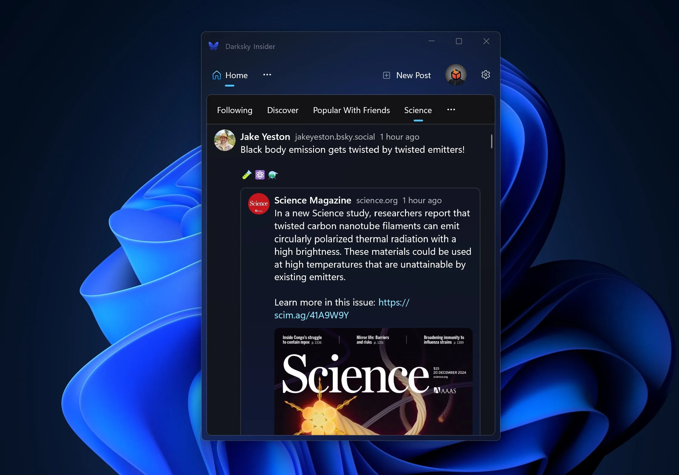 DarkSky for BlueSky screenshot 5