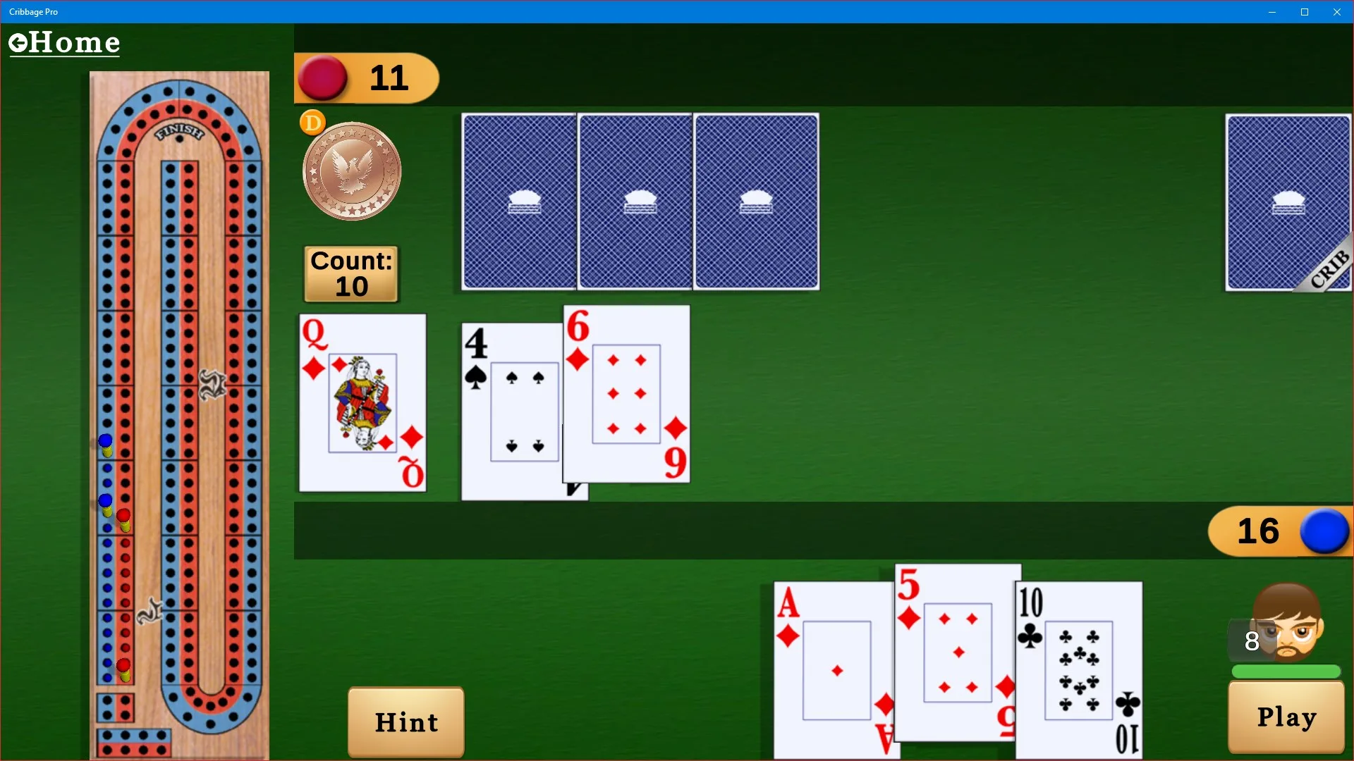 Cribbage Pro screenshot 1