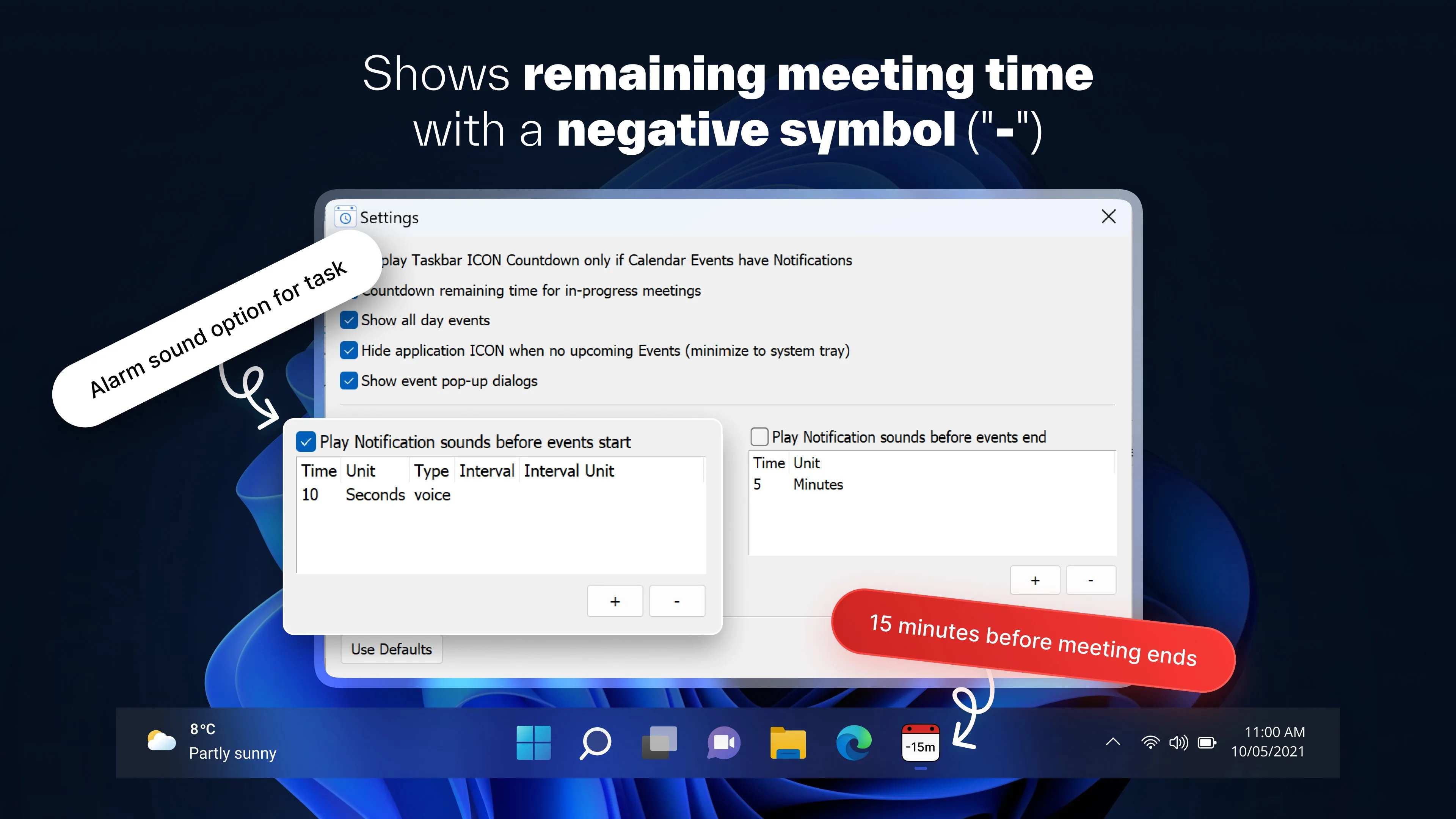 NextUp Alert Calendar Reminders screenshot 2