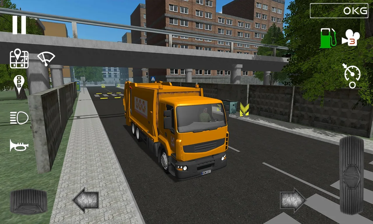 Trash Truck Simulator screenshot 2