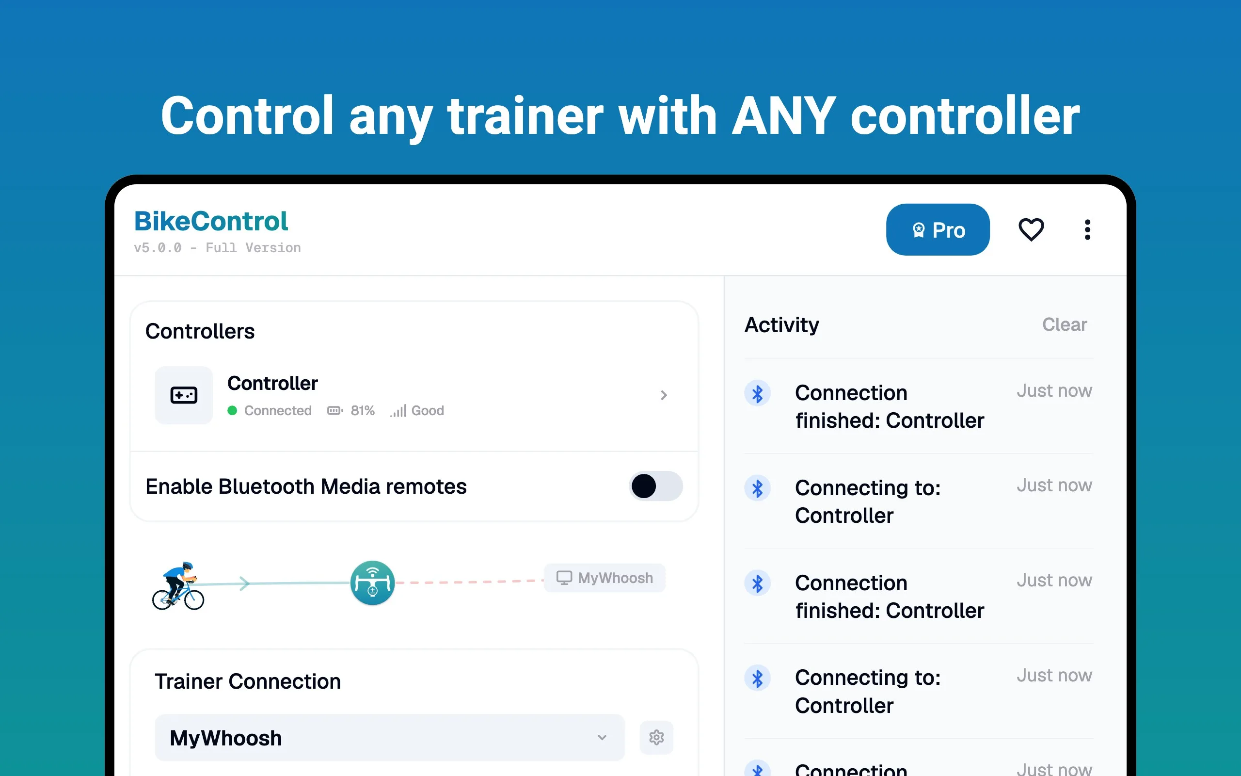BikeControl screenshot 2