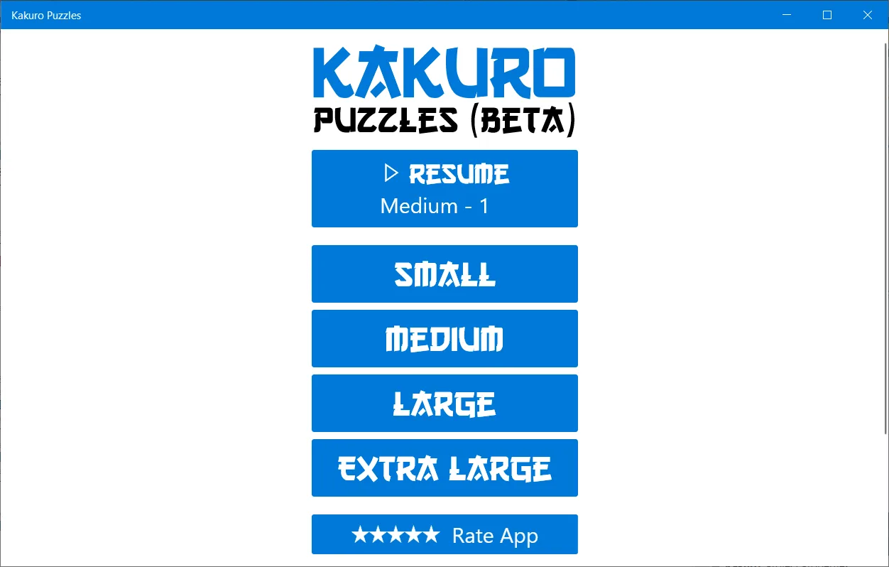 Kakuro Puzzles screenshot 3