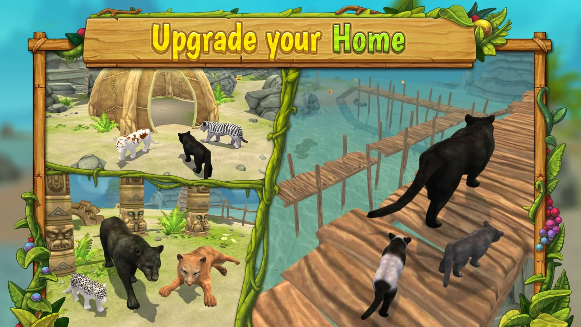 Panther Family Sim screenshot 1