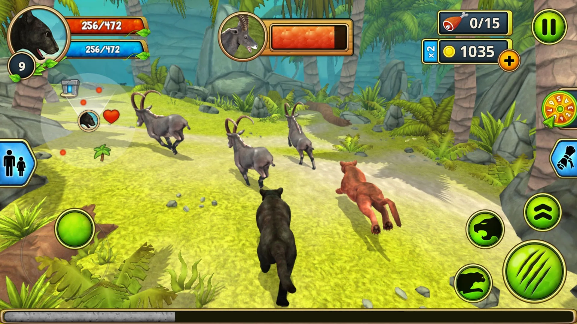 Panther Family Sim screenshot 2