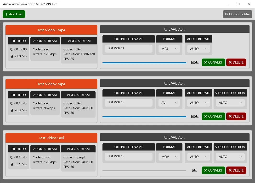 AllConv Audio & Video Converter Free screenshot 2