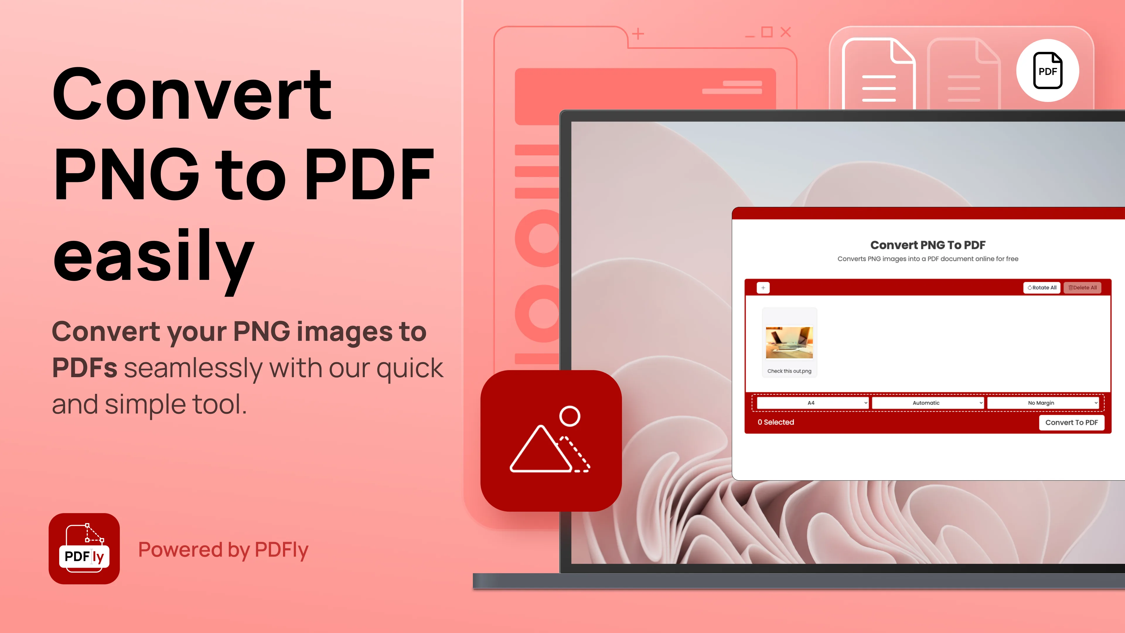 PNG to PDF: Convert PNG to PDF screenshot 1