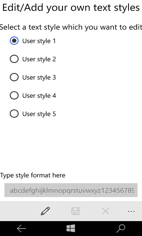 fonts for text screenshot 2