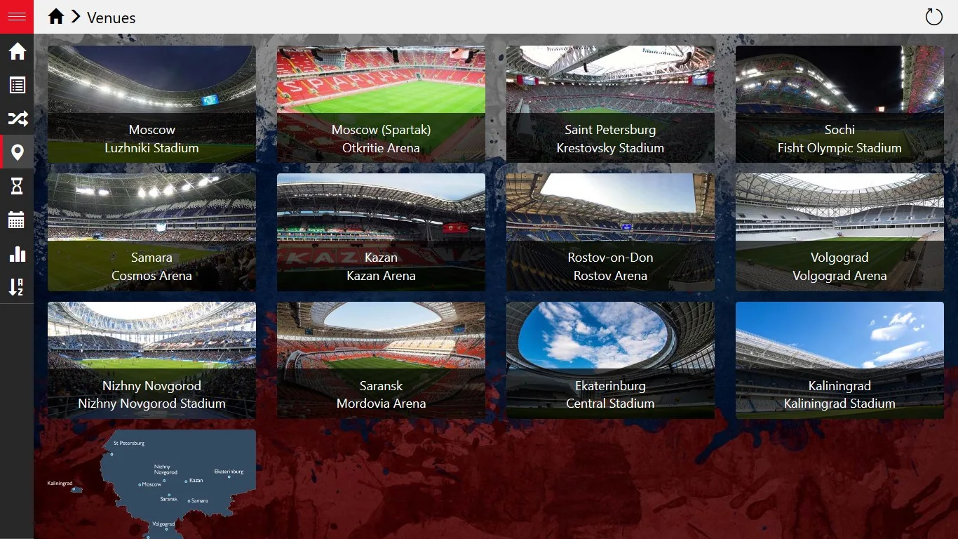 Russia 2018 Schedule screenshot 5