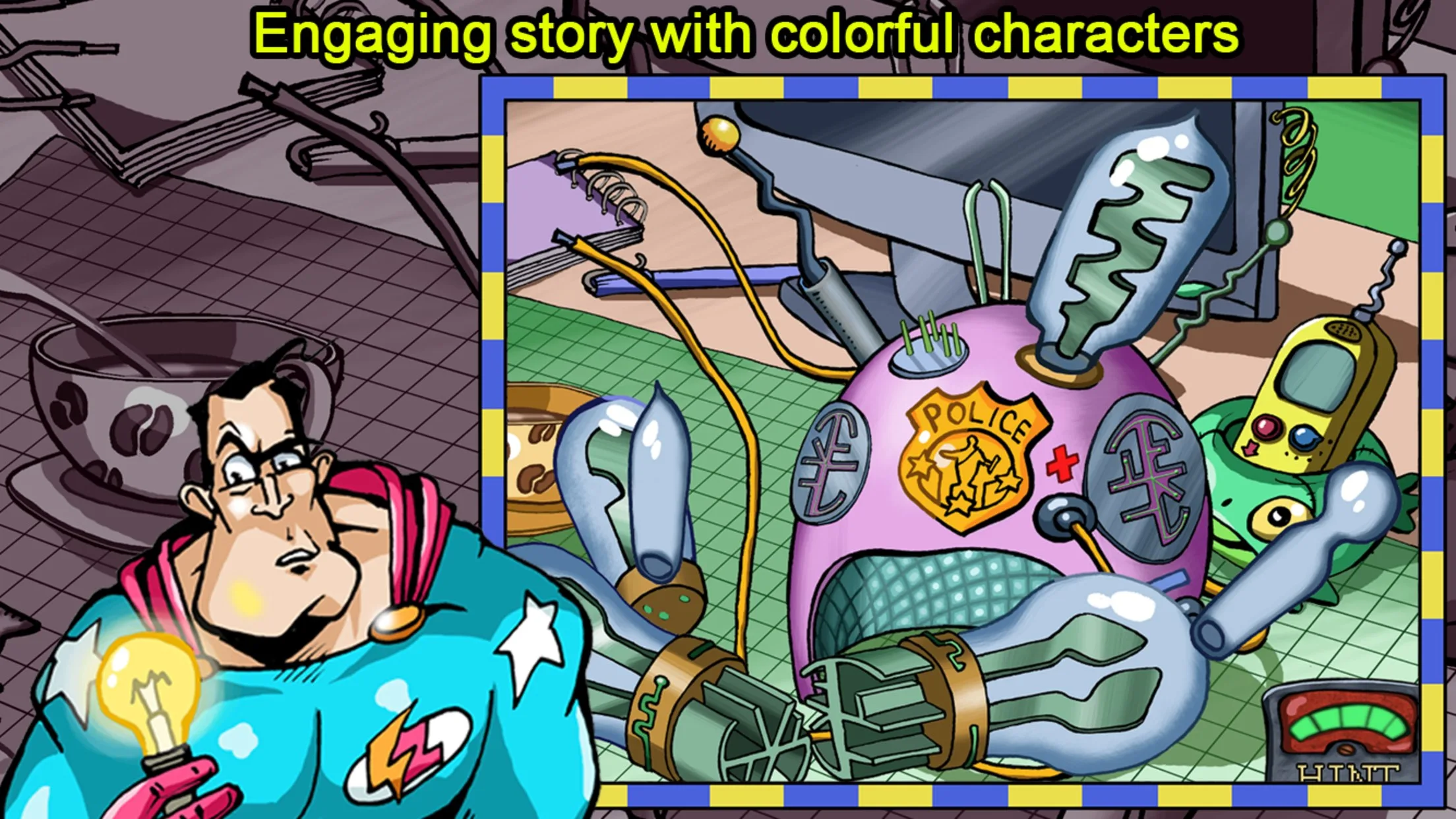 Detective Sherlock Pug: Hidden Object Comics Games screenshot 2