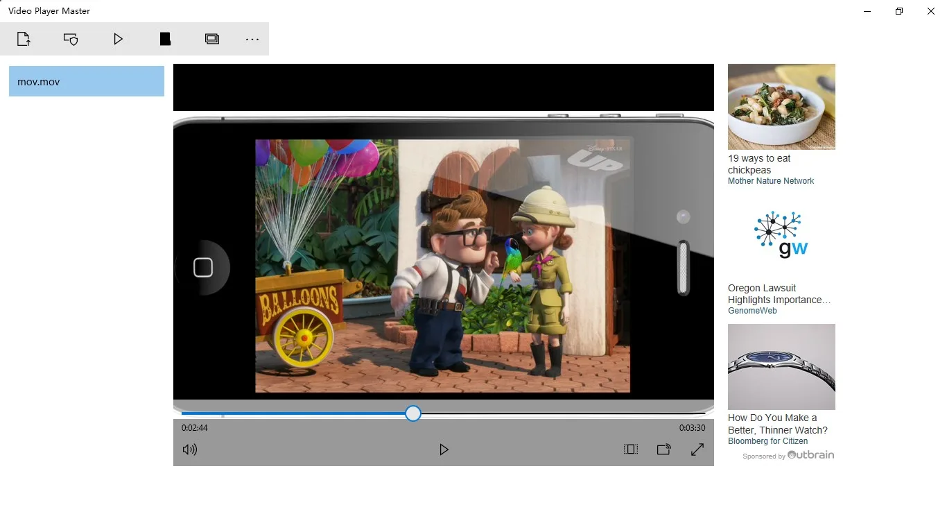 Video Player Master screenshot 2