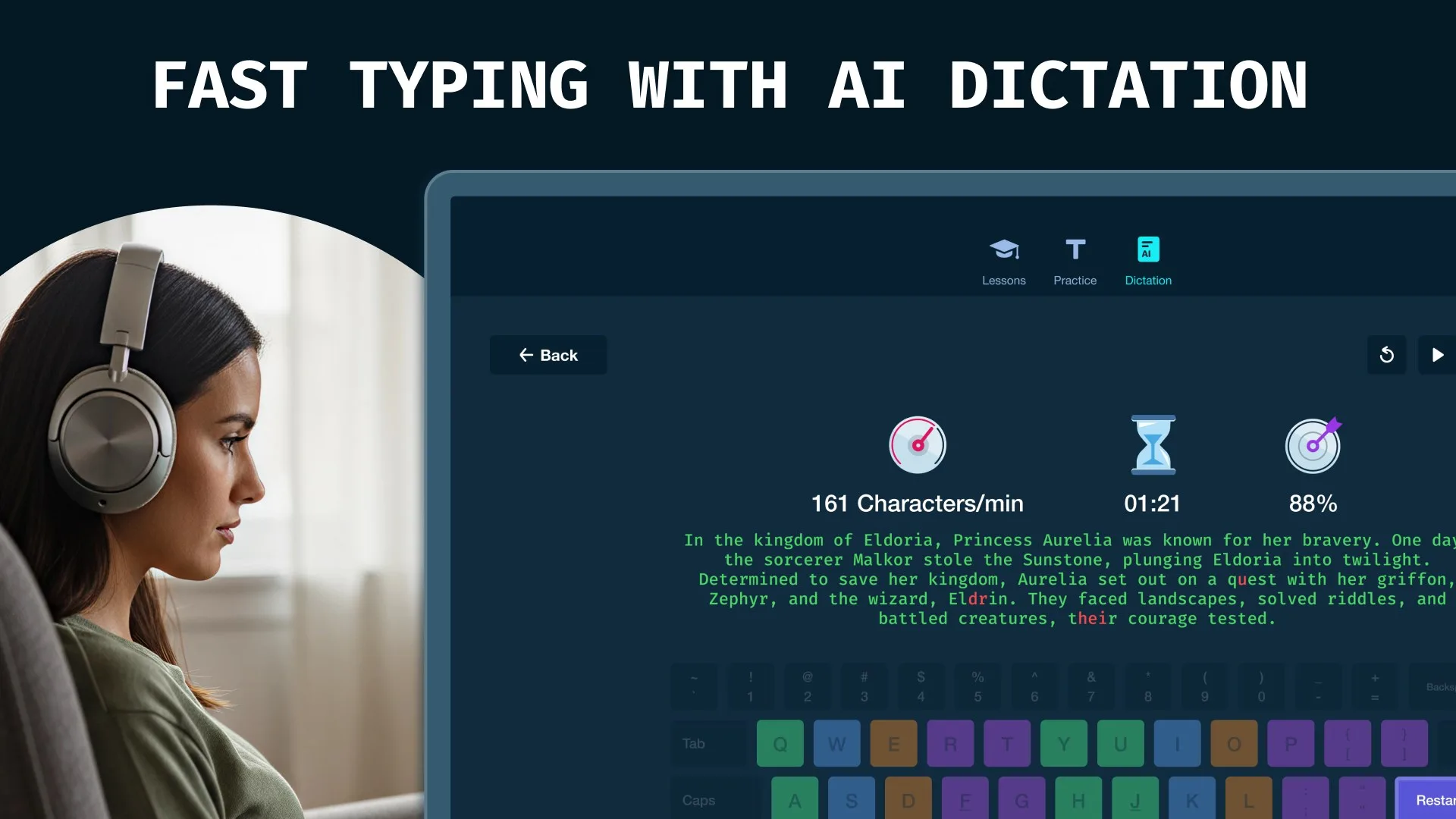 Speed Typing Tutor - Professional Typing Instructor screenshot 4