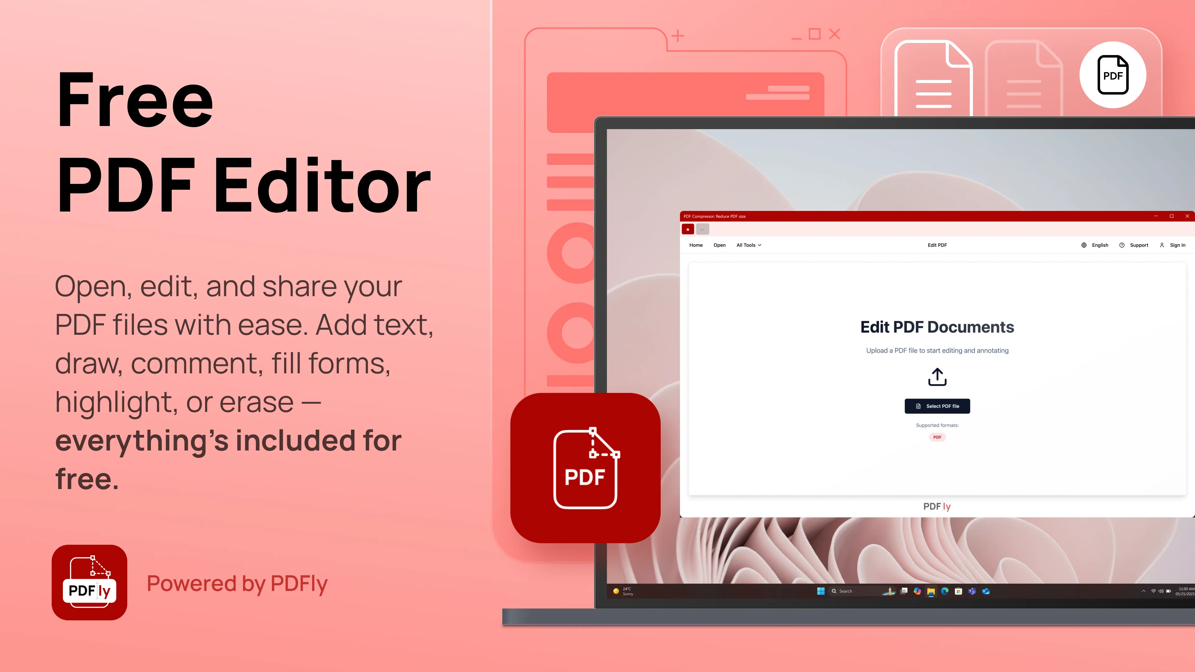 Free PDF Editor & Tools screenshot 1