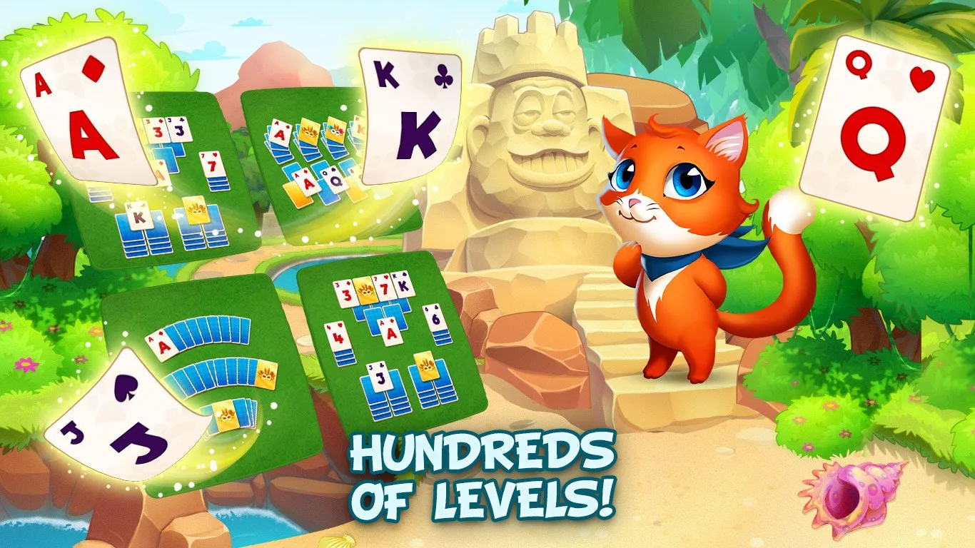 Solitaire Tour: Classic Tripeaks Card Games screenshot 1