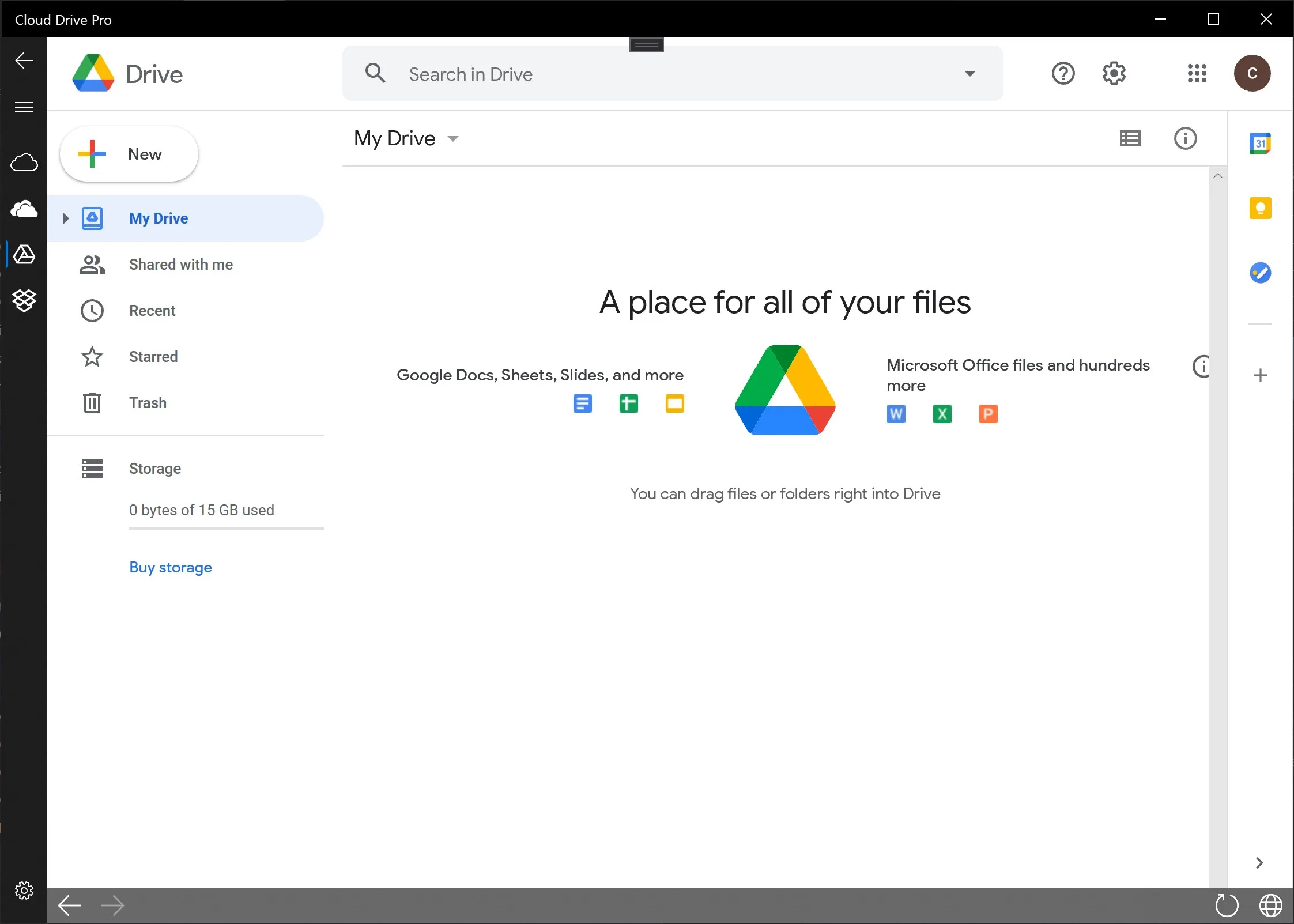 Cloud Drive for Storage Service screenshot 2