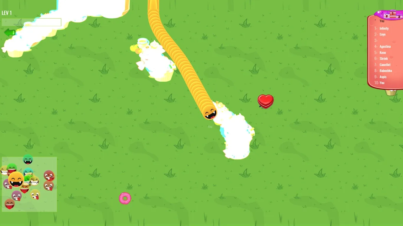 Wormate.io Snake screenshot 1