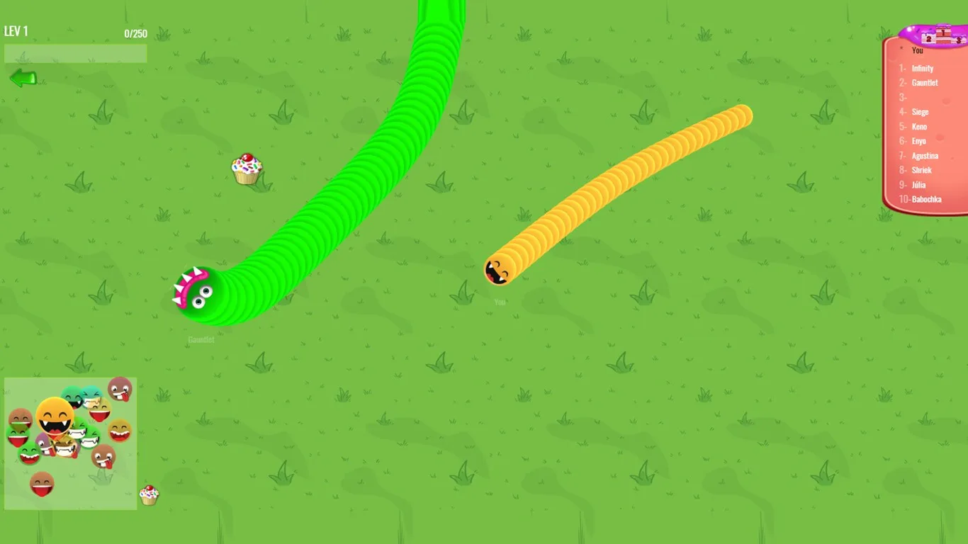 Wormate.io Snake screenshot 2