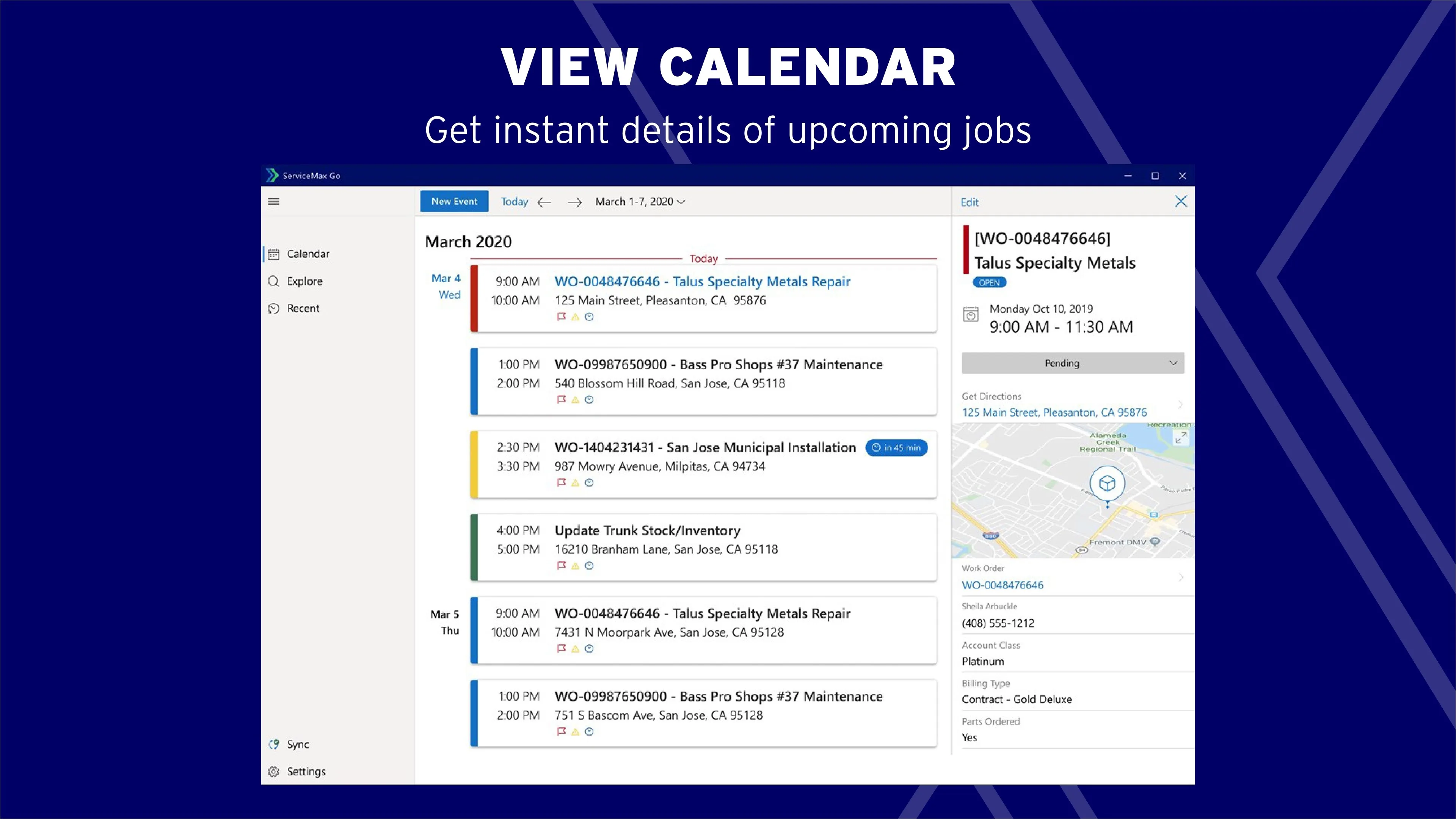 ServiceMax Go screenshot 1