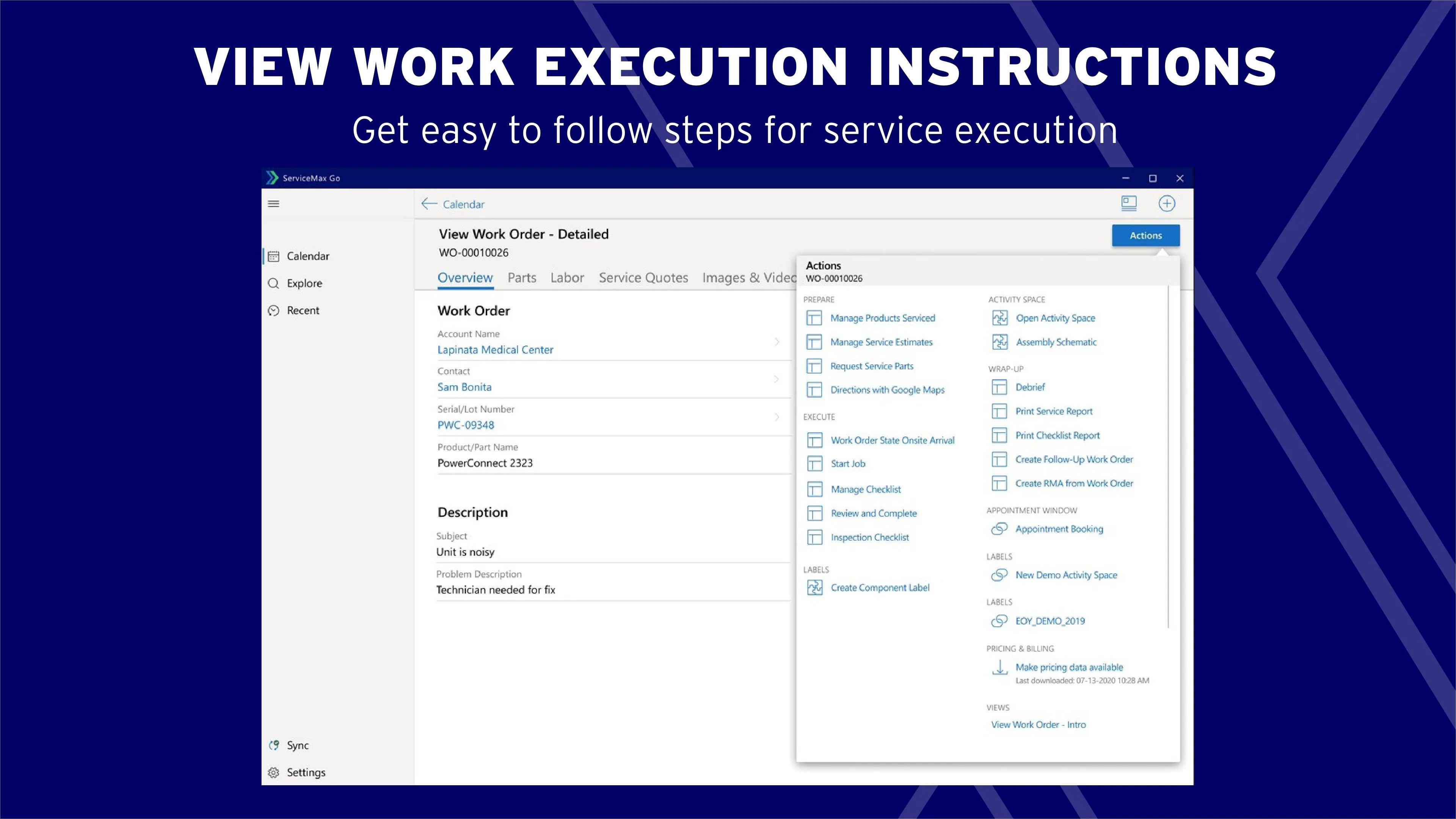 ServiceMax Go screenshot 3