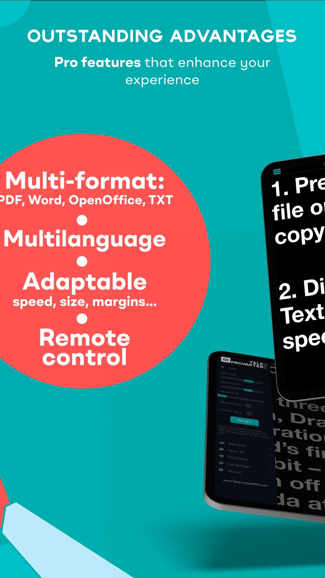 TeleprompterPAD screenshot 1