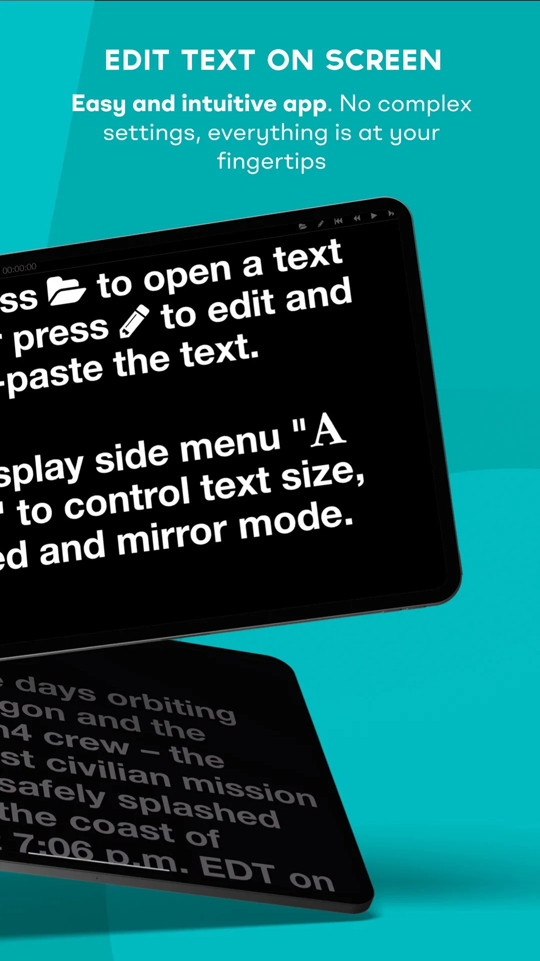 TeleprompterPAD screenshot 2