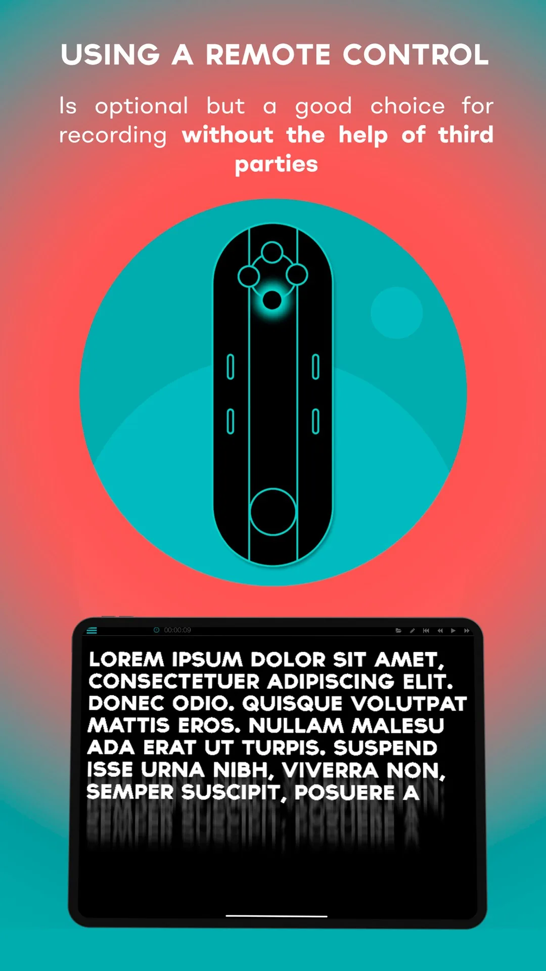 TeleprompterPAD screenshot 4