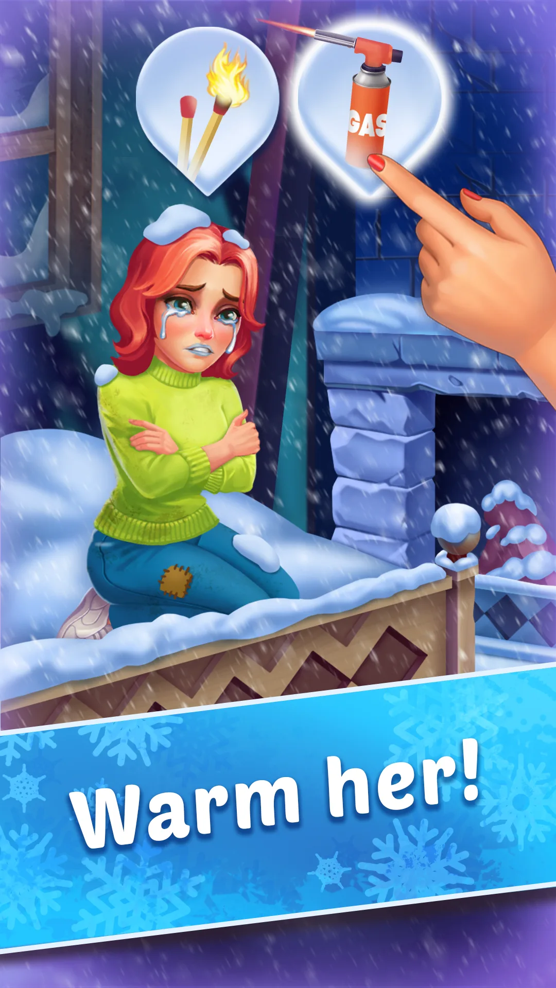 Coldscapes: My Match-3 Family screenshot 3