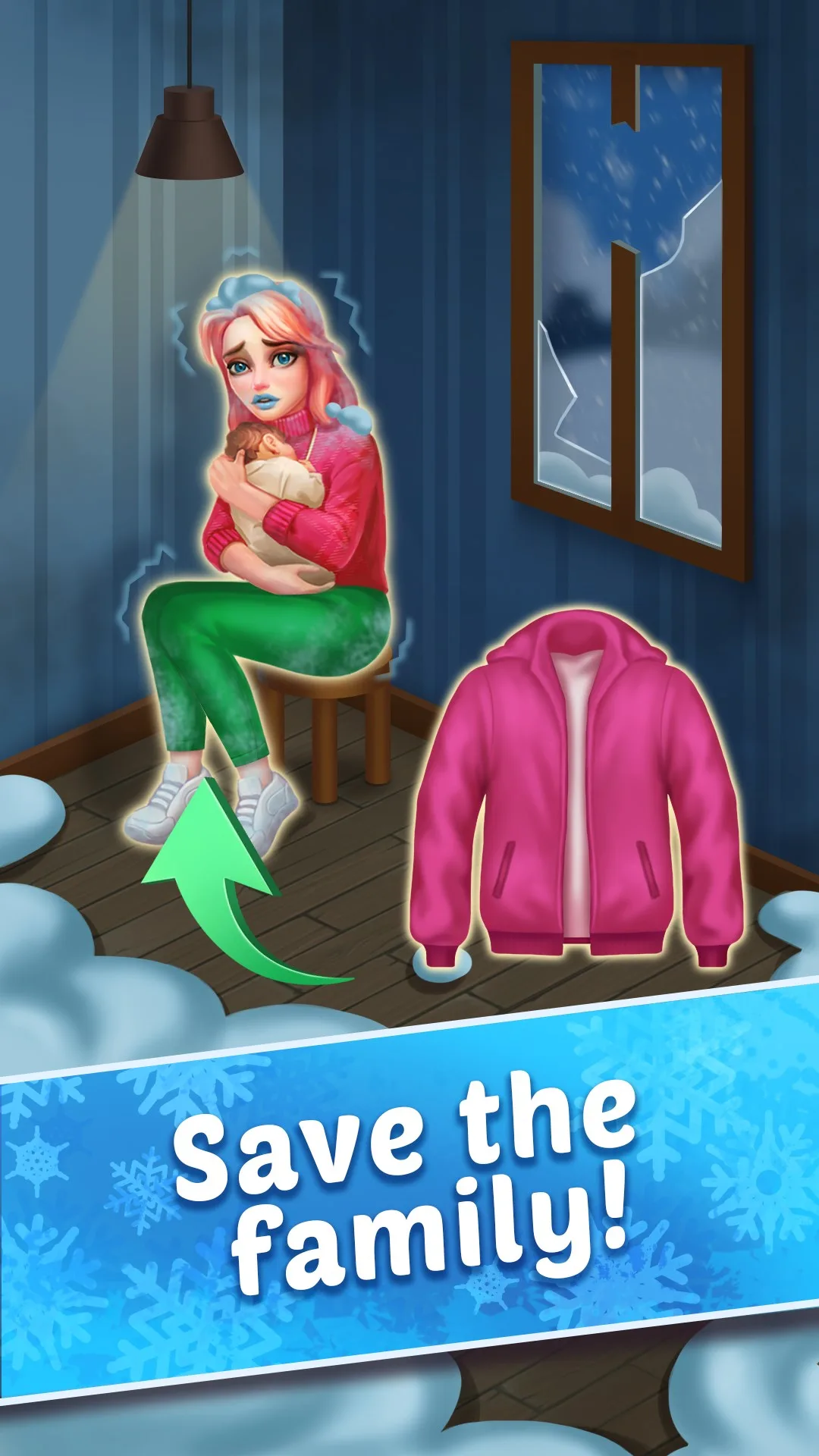 Coldscapes: My Match-3 Family screenshot 4
