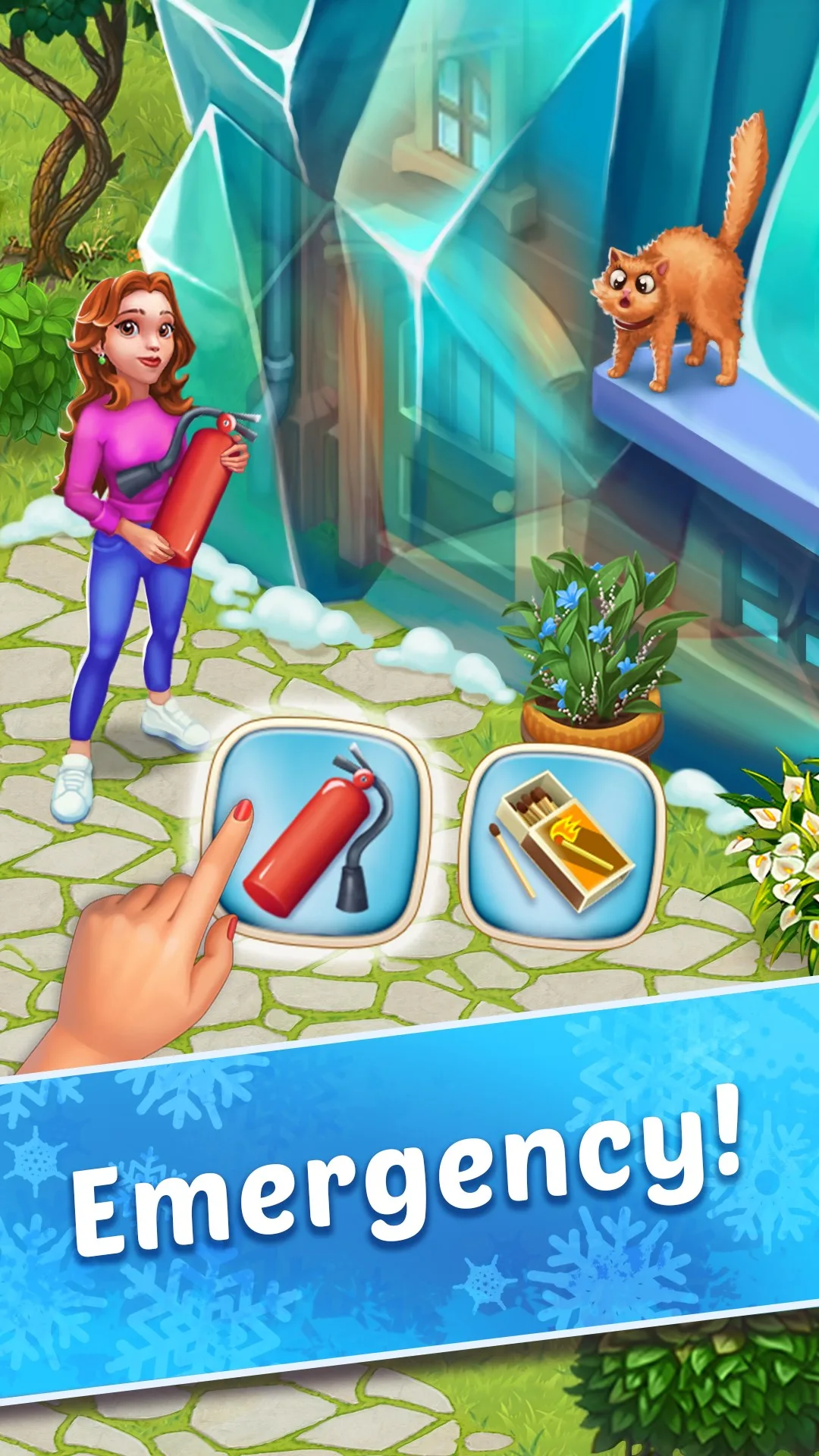 Coldscapes: My Match-3 Family screenshot 5