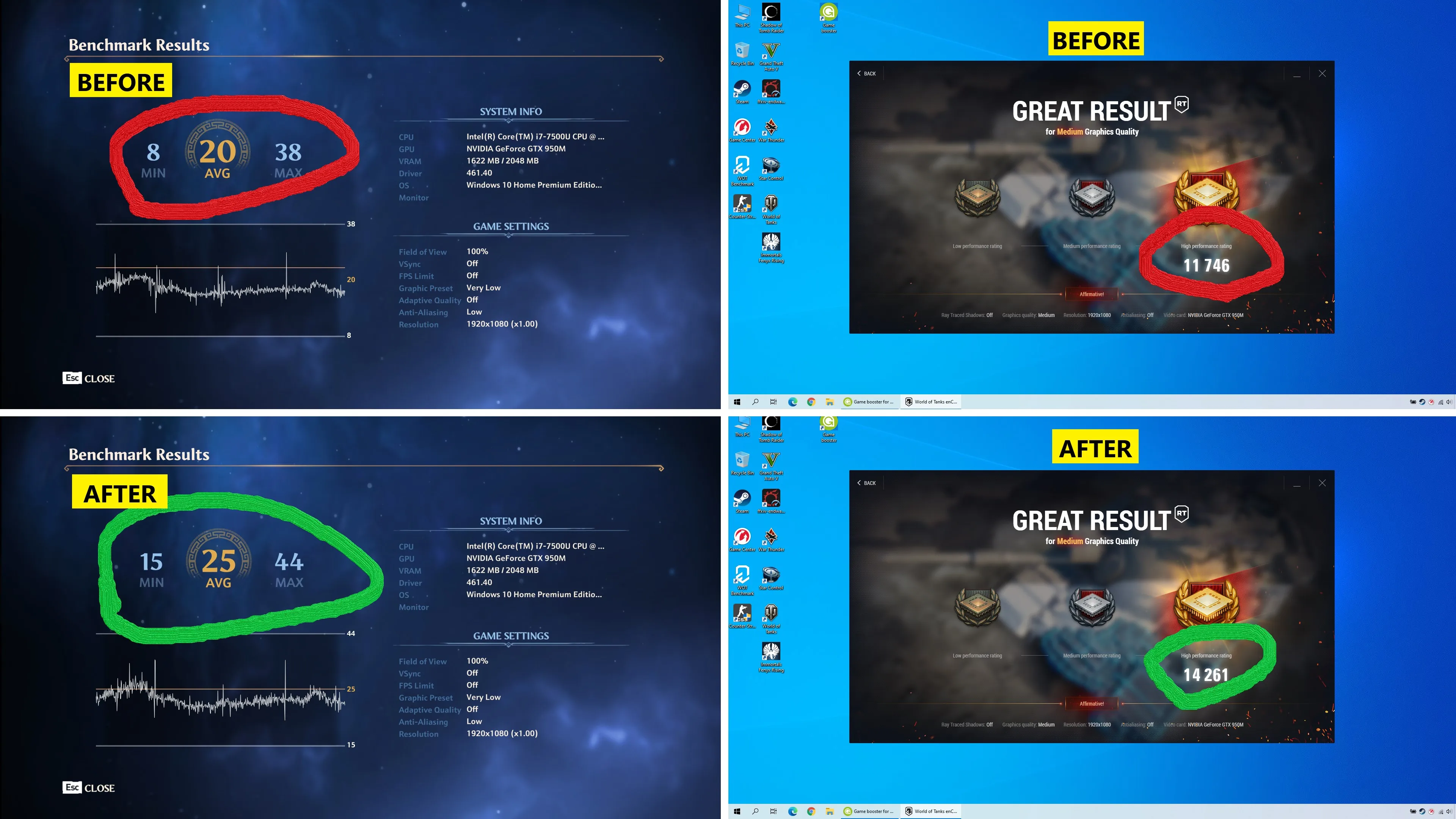 Game booster for Windows screenshot 3