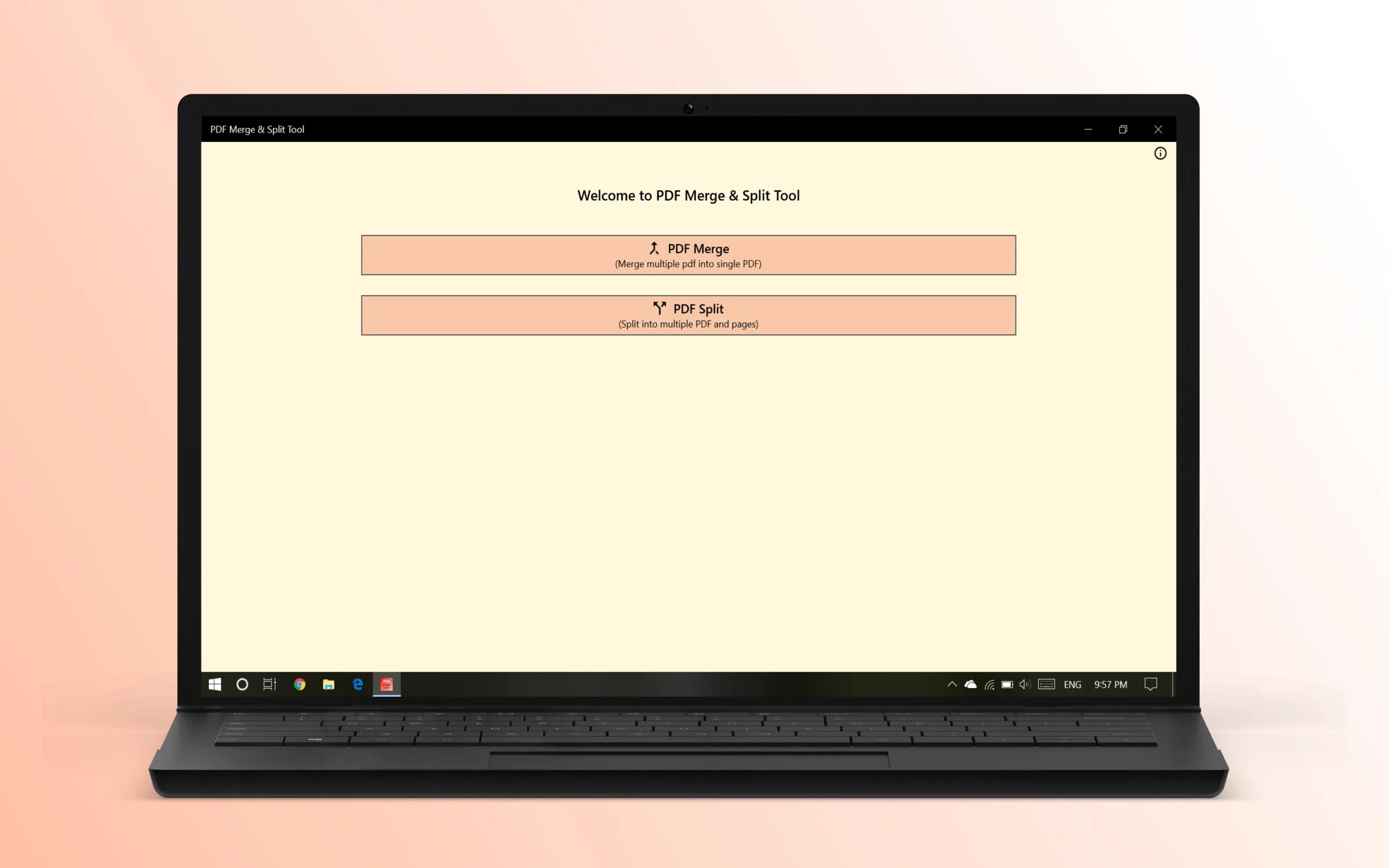 PDF Merge & Split Tool screenshot 2