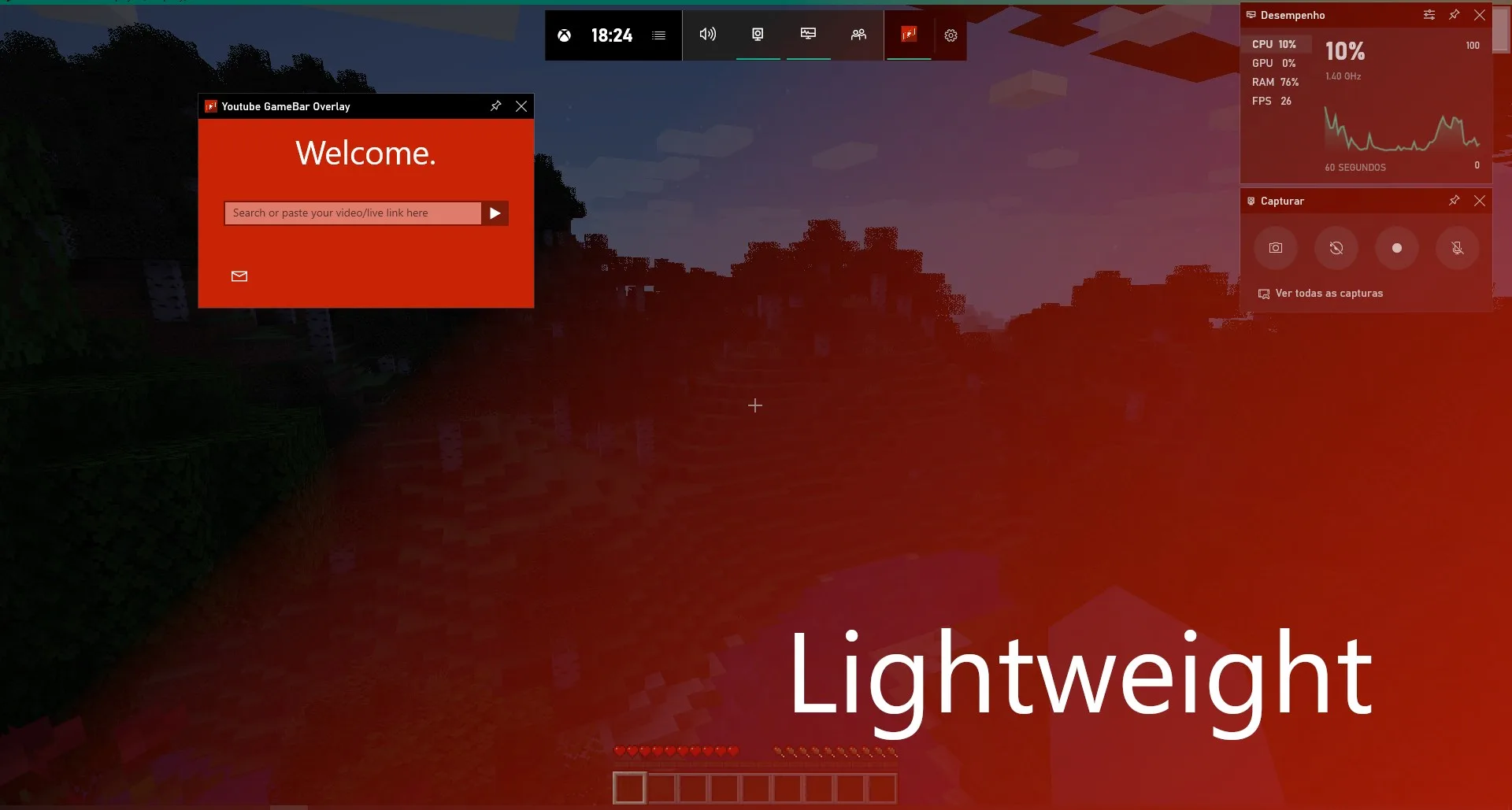 YT Game Bar Overlay screenshot 1