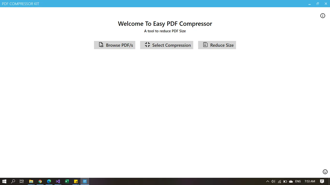 PDF Compressor for Windows screenshot 1