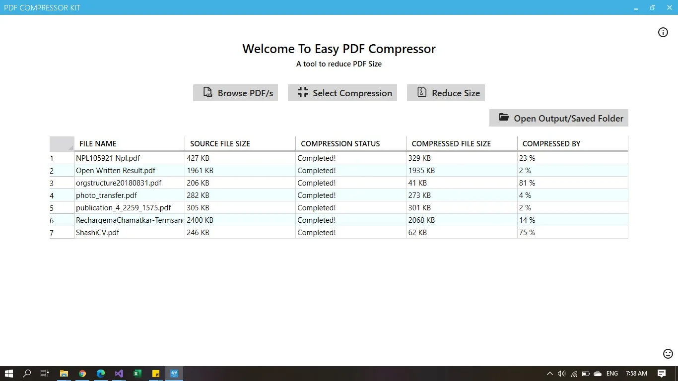 PDF Compressor for Windows screenshot 2