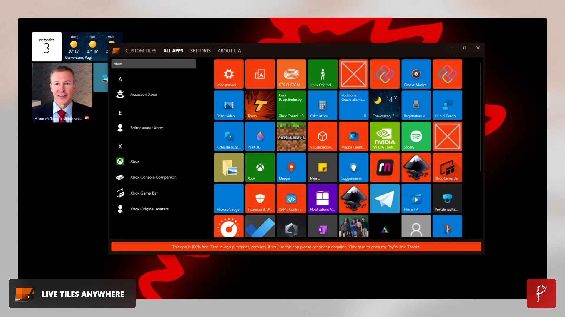 Live Tiles Anywhere screenshot 3