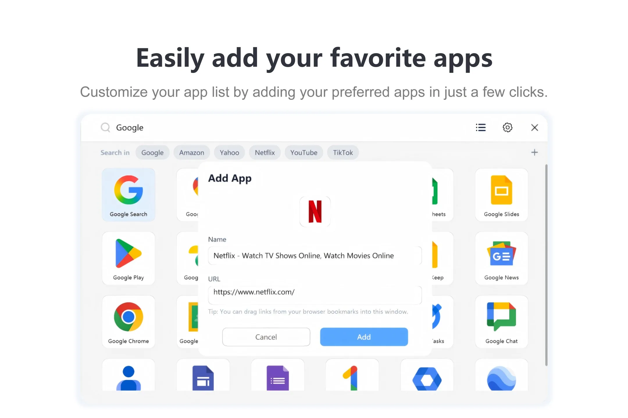 G App Launcher screenshot 4