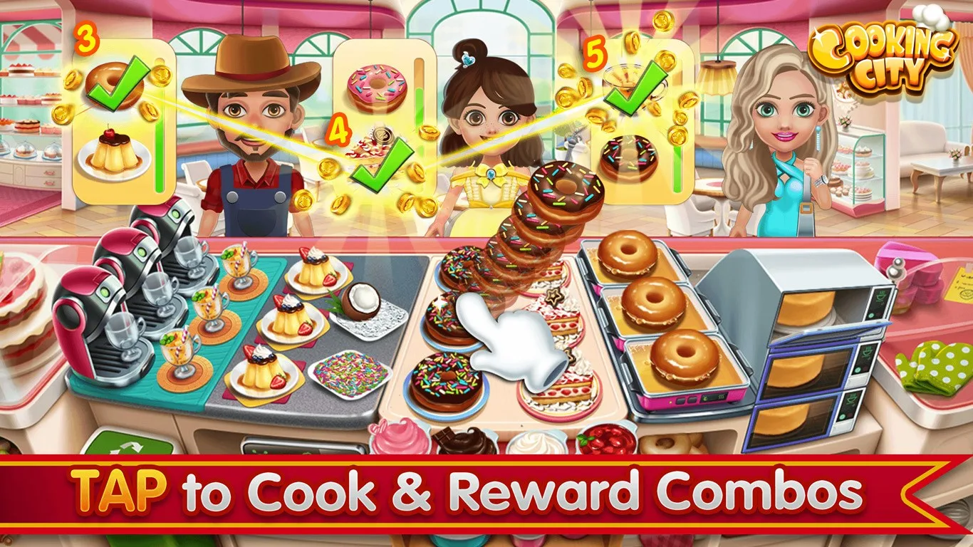 Cooking City: Easter Party screenshot 2