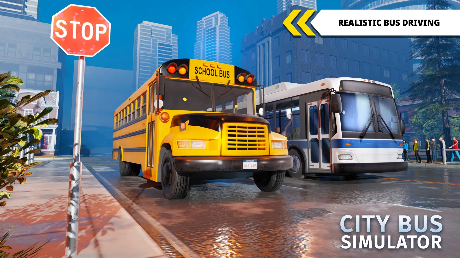 City Bus Simulator - Public Transport Driver screenshot 1