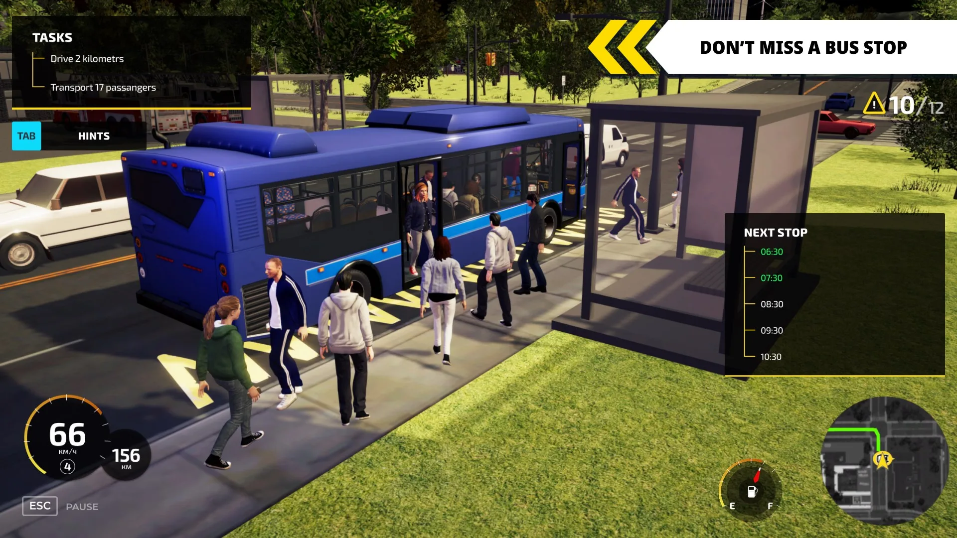 City Bus Simulator - Public Transport Driver screenshot 2