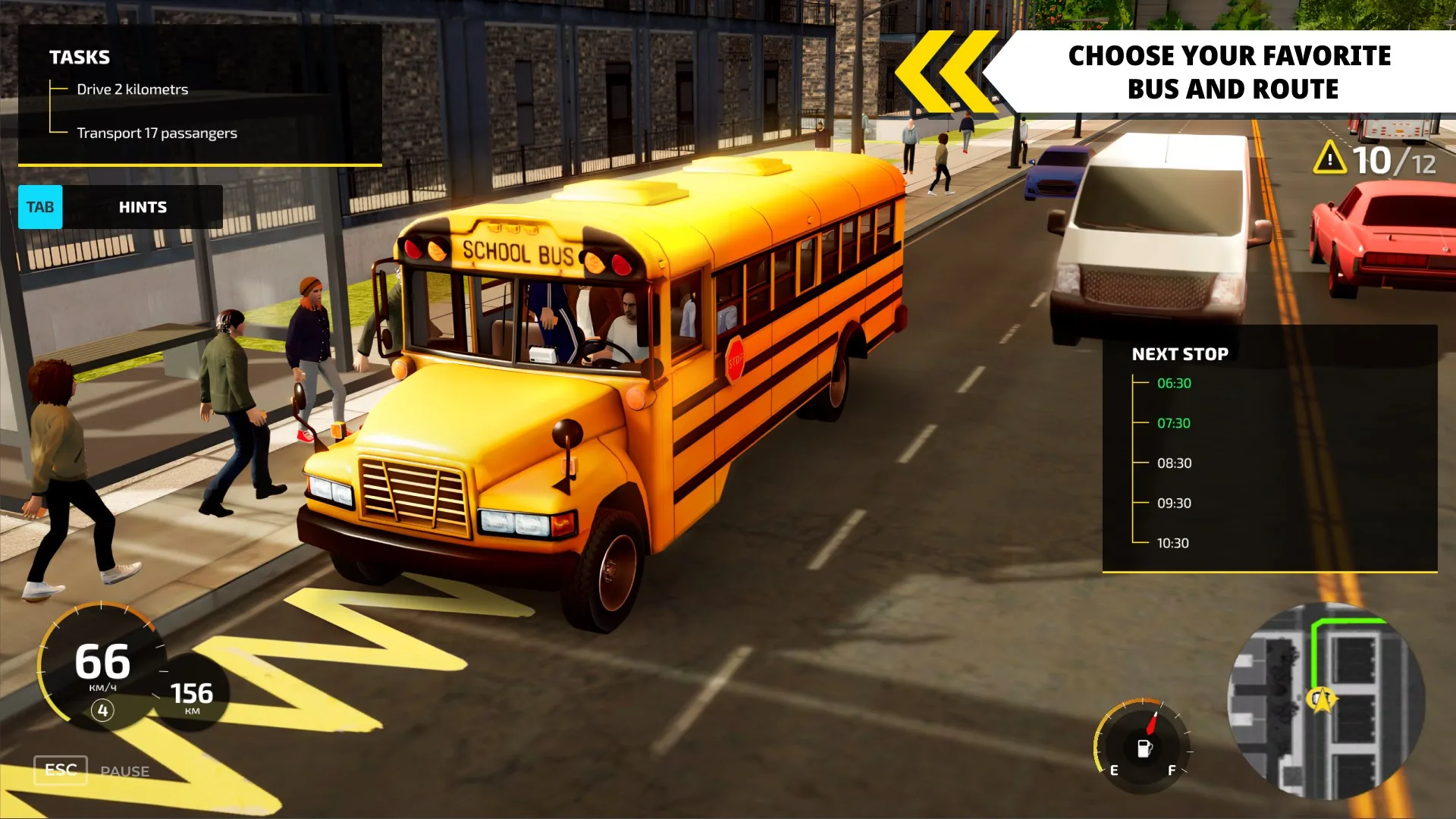 City Bus Simulator - Public Transport Driver screenshot 3