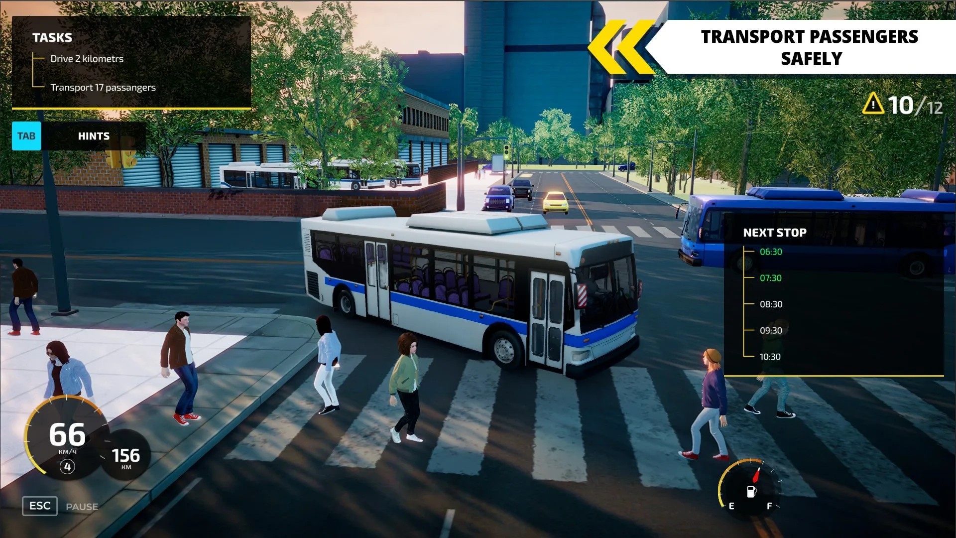 City Bus Simulator - Public Transport Driver screenshot 4