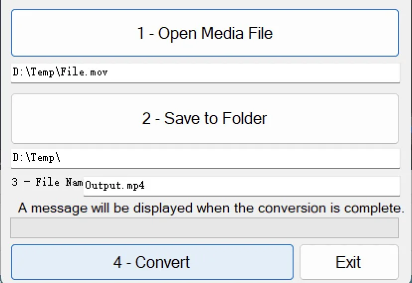 DAT Media Conversion Tool : DAT to MP4 screenshot 1