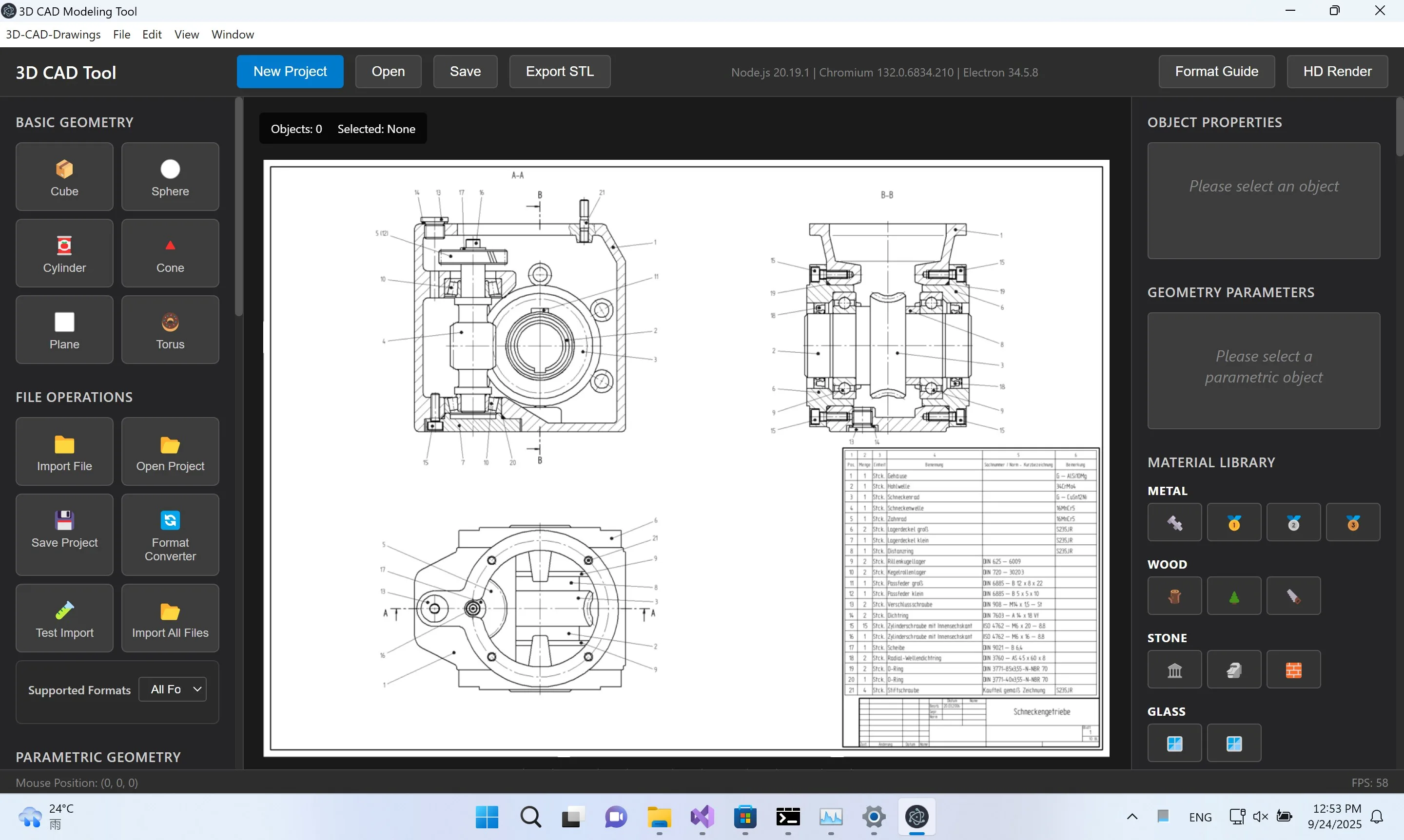 Cad Drawing Software screenshot 5