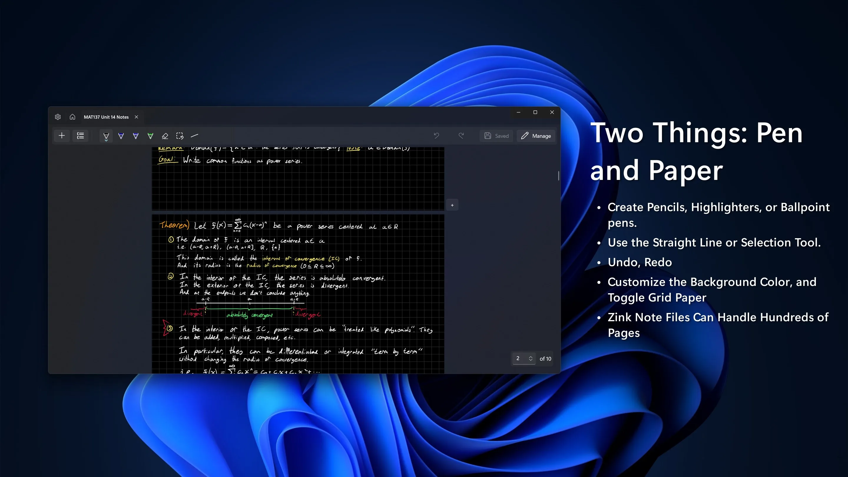 Zink Note screenshot 3