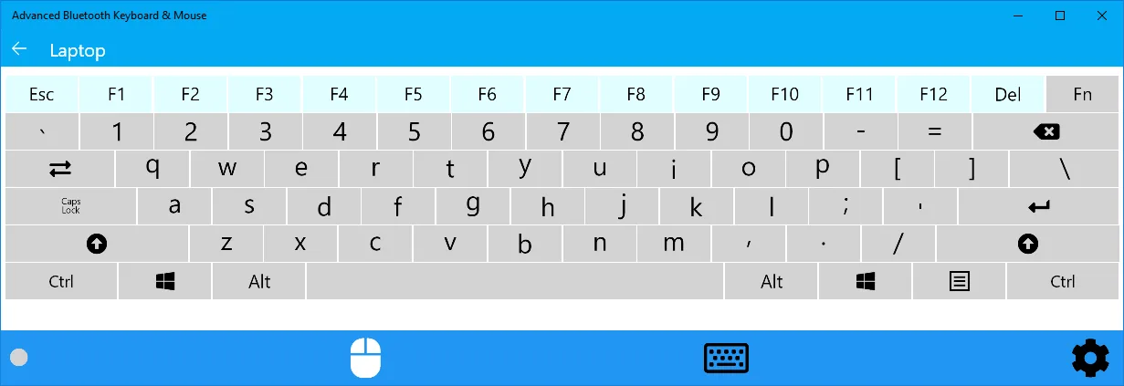 Advanced Bluetooth Keyboard & Mouse screenshot 1
