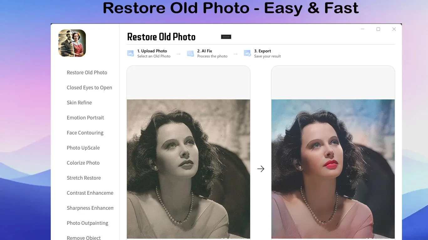 Photo Renew : Old Photo Restore screenshot 5
